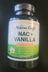 NAC Vanilla Nature’s Craft Amino Acid NEW 600 MG 90 COUNT