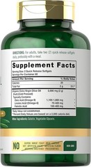 Olive Oil Softgels 2000mg | 120 Count | Cold Pressed, Extra Virgin
