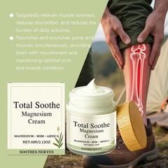 Total Soothe Magnesium Cream – Joint Relief Cream – 60g Daily Body Relief Cream