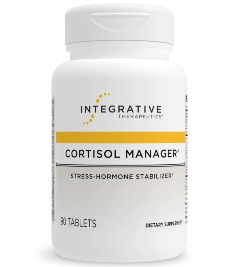 Integrative Therapeutics Cortisol Manager 90 tablets Expiration 12/2027