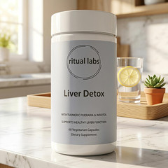 Liver Support, Supplement with Milk Thistle, NAC & Choline Bitartrate, Liver Hea
