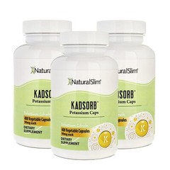 NaturalSlim Kadsorb Potassium Citrate 99mg – Supports Normal pH, Fluid & Elec…
