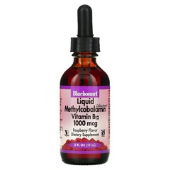Liquid CelluarActive Methylcobalamin Vitamin B12, Raspberry, 1,000 mcg, 2 fl oz