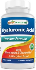 Best Naturals, Hyaluronic acid 100 mg 60 Capsules *Joint Health*