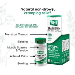 BHI Spasm/Cramp Relief – Muscle Spasm Tablets for Full-Body Cramp Support – M…