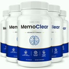 MemoClear Capsules, Memo Clear for Memory & Brain Health Support – 5 Pack