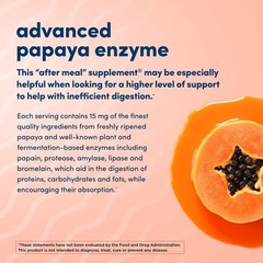 American Health Super Papaya Enzyme Plus – 180 Chewable Tablets – The After-Meal