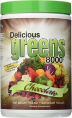 Greens World Delicious Greens 8000 Chocolate 300 grams