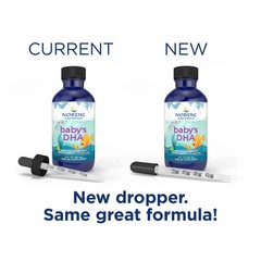 Nordic Naturals Baby’s DHA Liquid – Omegas, Vitamin A & D3 for Development, 2 oz