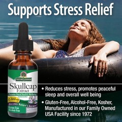 Alcohol-Free Skullcap Herb, 1-Fluid Ounce