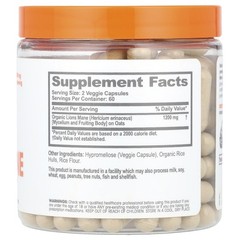 Genius Lion’s Mane, 1,200 mg, 120 Veggie Capsules (600 mg Per Capsule)