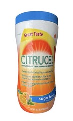 Citrucel Powder Sugar Free 16.9 oz. Orange Flavor Exp 2025/2026/2027