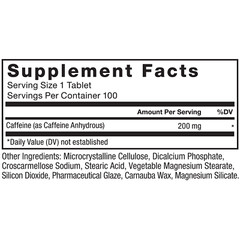 Force Factor Caffeine Pills 200mg Caffeine Tablets to Boost Energy and Endurance