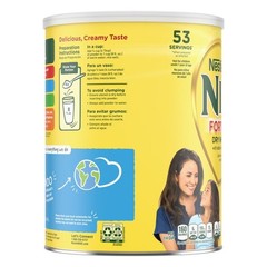 Dry Whole Milk Powder Fortified with Vitamins A C D Iron and Calcium 56.4 Ounce