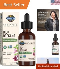 Concentrated Organic Oregano Oil Drops – 1 fl oz for -Round Wellness