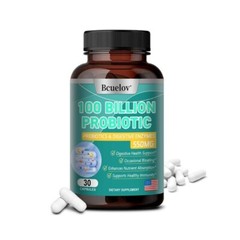 Probiotics 100 Billion CFU High Potency Digestive Immune Health 120 Capsules