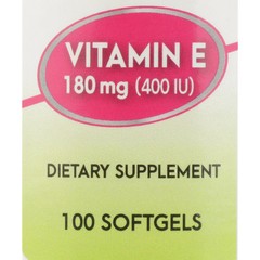 Geri-Care Vitamin E Softgel 400 IU 752-01-GCP 12 Bottles 100 per Bottle