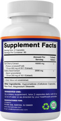 Vitamatic Tart Cherry with Celery Seed Concentrated Extracts – 180 Capsules