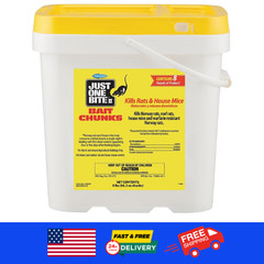 Just One Bite II Bait Chunks, 8Lbs (64, 2 Oz Chunks) New 2024 FAST USA SHIPPING