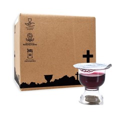 Chalice Bagged Gluten-Free Communion Cups 100 Count | Concord Juice + Gluten-…