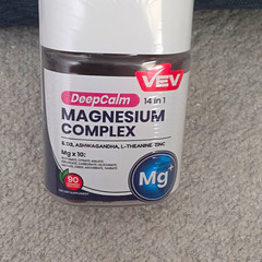 VEV DeepCalm 14-in-1 Magnesium Complex Calming/Relaxation Capsules 90 Count