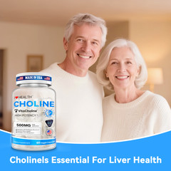 Choline 500mg – Liver, Memory & Cognitive Support – Liquid Choline Supplement