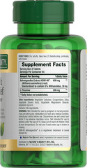 Nature’s Bounty Anxiety & Stress Relief, Ashwagandha KSM-66, Tablets