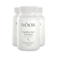 3-Pack NOOR Healthy Hair Formula – NOOR Hair Growth Support Capsules – 180Caps