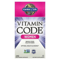 2 X Garden of Life, Vitamin Code�, Whole Food Multivitamin, Women, 240 Vegetari