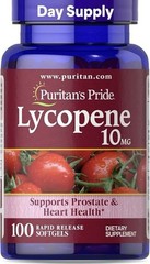 Puritan’s Pride Lycopene 10 mg – 100 Softgels