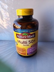 NEW Nature Made Multi For Her Iron & Calcium 120 Tablets SEALED 04/2026
