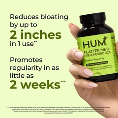Flatter Me Digestive Enzymes Plus Prebiotics & Probiotics, Digestive Health B…