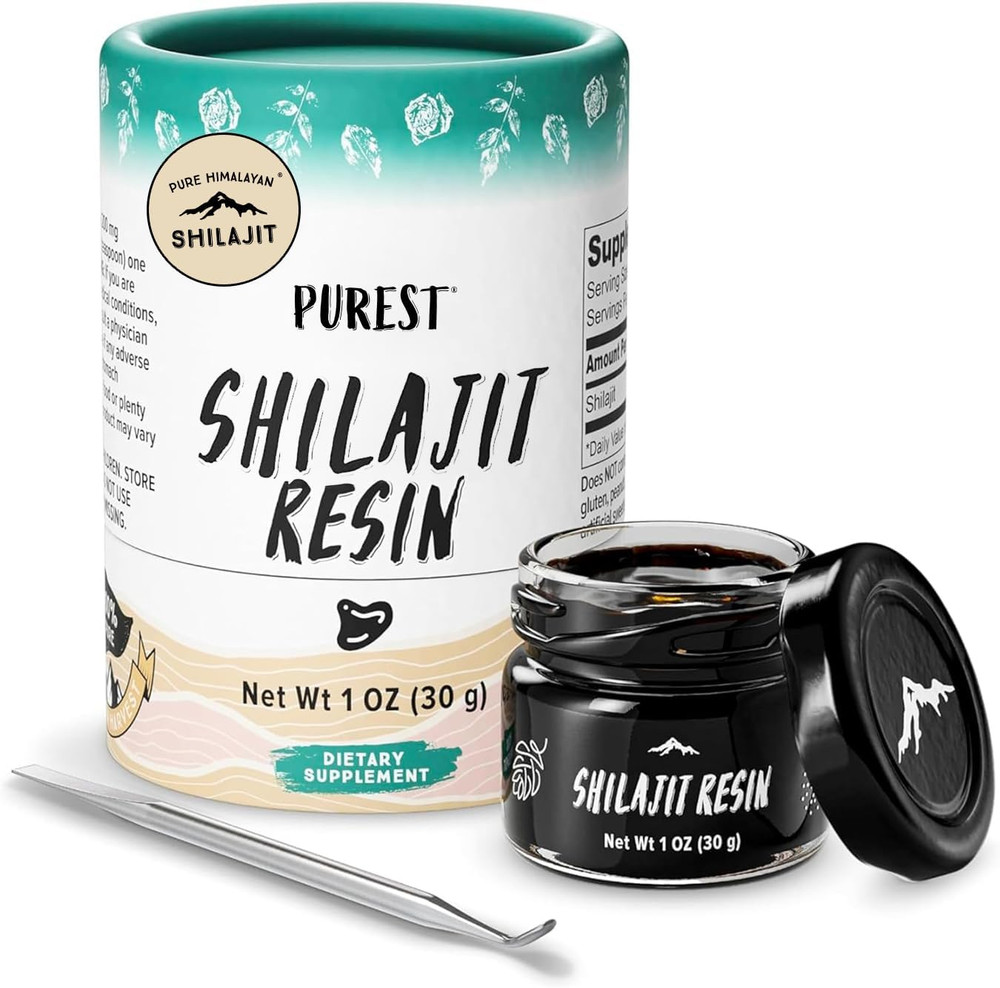 | 100% Pure Natural Shilajit Grade a Max Potency 85+ Trace Minerals & Fulvic Aci