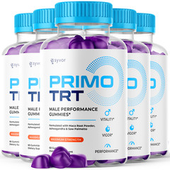 Primo TRT Men’s Gummies Advanced Pro Formula Chewable Supplement 300 Gummies