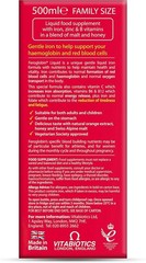 Organic Liquid Supplement 500ml Iron B12 Vitamins Tasty for All Ages