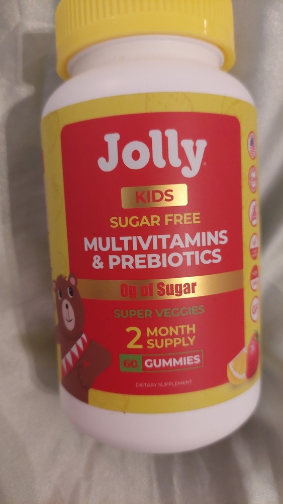 Multivitamin & Prebiotic 60Ct Jolly OTC Medicine Health Supplement Wellness