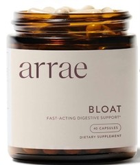 Arrae Bloat 40 Ct- Natural Digestion & Gas Relief Supplement [ 06/2027] [Sealed]