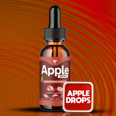 (2 Pack) Apple Drops Extra Strong Formula AppleDrops Dietary Supplement (4oz)