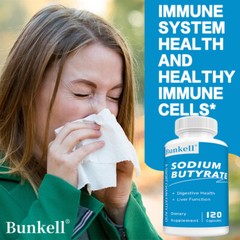 Butyrate with Sodium Capsules – Supports Healthy Digestion, Gut & Microbiome