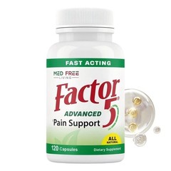 Med Free Living Factor 5 Eco-friendly Joint & Muscle Support Complex 120 Capsule