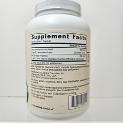 Vegan Saccharomyces Boulardii + MOS 5 Billion CFU 180 Veggie Capsules Exp 07/27