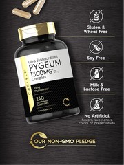 Carlyle Pygeum Supplement | 240 Capsules | with Africanum Bark Extract