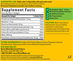 Nature Made Super B Energy Complex, Dietary Supplement for Brain Cell Function