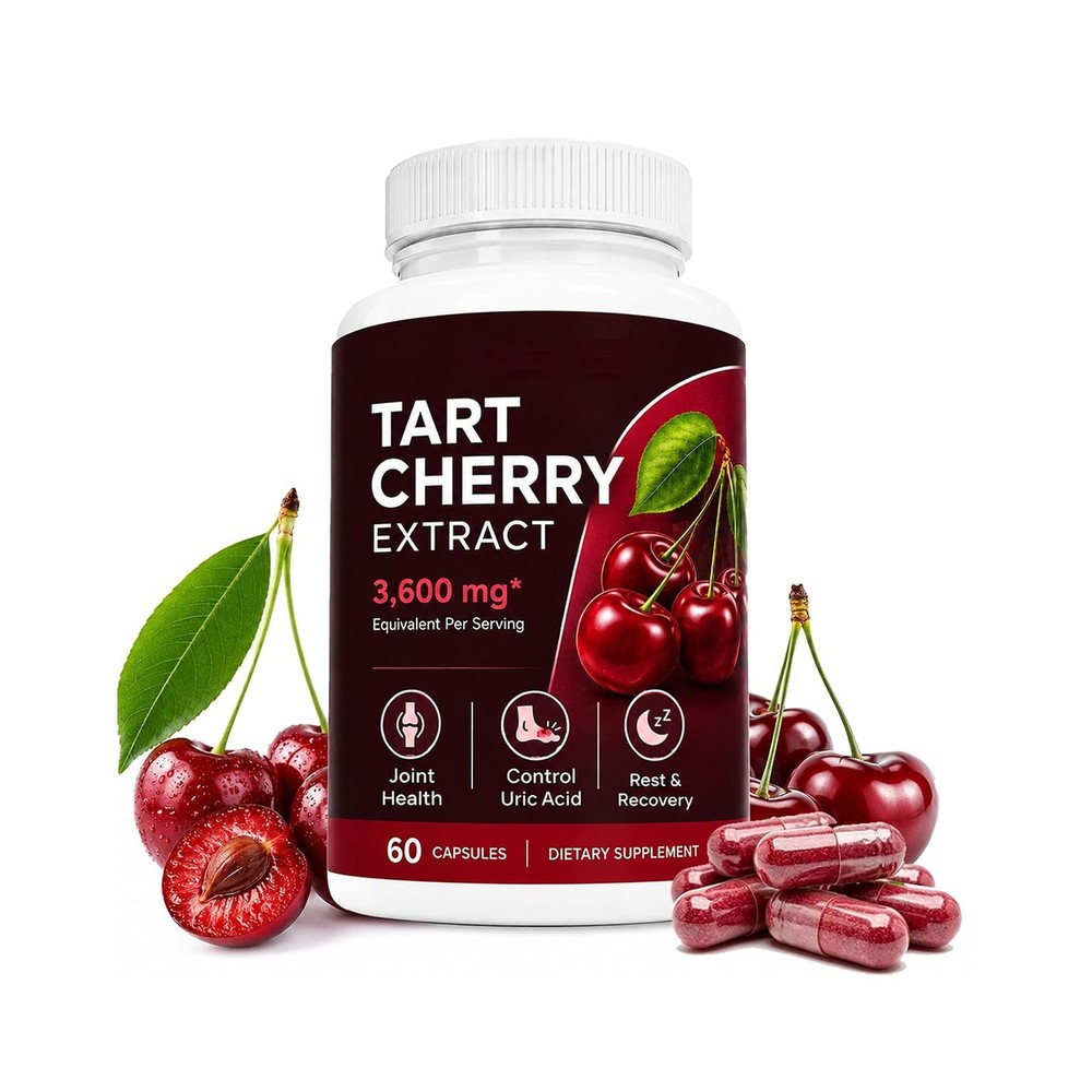 Good Grove Tart Cherry Extract Cold Extracted Capsules Antioxidant Support