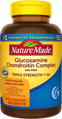 Nature Made Glucosamine Chondroitin Complex with MSM, Dietary Supplement for Joi