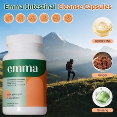 3X EMMA Supplement for Gut Health – Gas and Bloating Relief Constipation 60Caps*