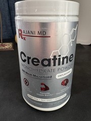 rajani md Creatine monohydrate powder 10.5 oz 200 mesh micronized unflavored