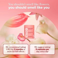 2 PACK URO O Positiv Vaginal Probiotics for Women pH Balance w/ Prebiotic