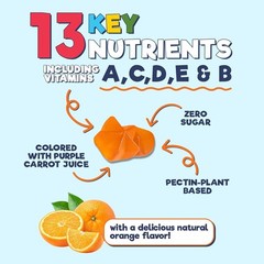 Kids Multivitamin Gummies Natural Sugar Free Gummy Multi Vitamin for Kids