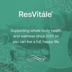 ResVitále Resveratrol Collagen Enhance – Beauty Supplement with Hyaluronic Acid